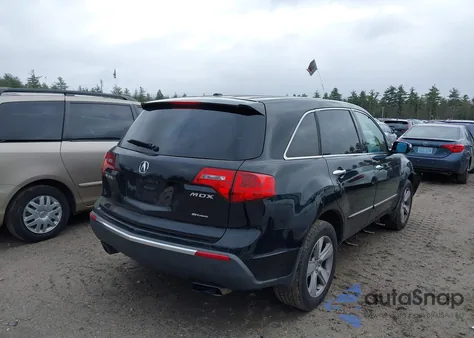 2011 Acura Mdx z USA, uszkodzony, nr VIN 2HNYD2H20BH526470